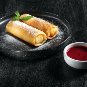 PANCAKES WITH COTTAGE CHEESE AND RAISINS