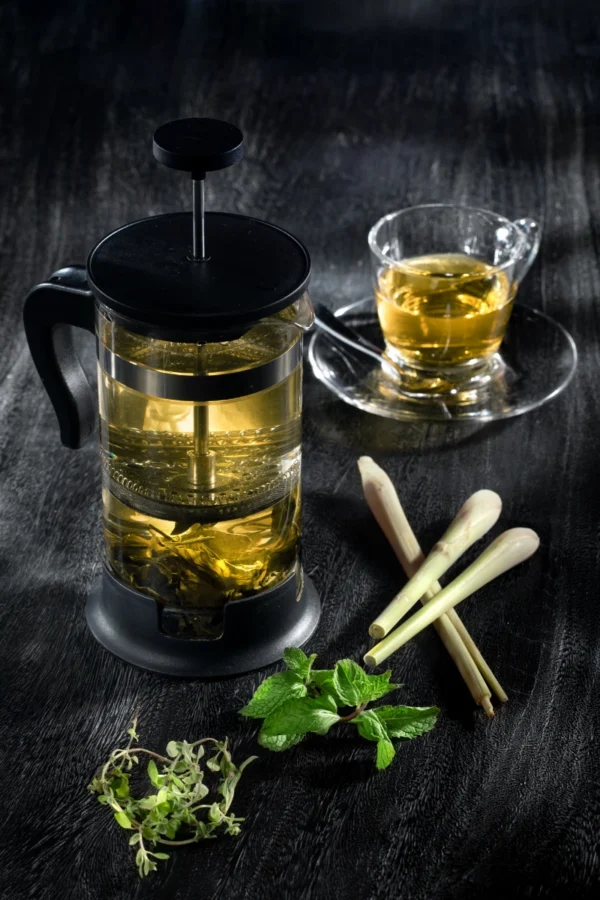 Tea Pot with Lemongrass